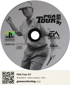 PGA Tour 97 PlayStation, Asia disc