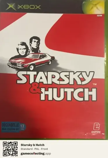 Starsky & Hutch Xbox, PAL box front