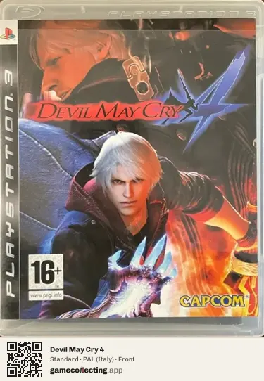 Devil May Cry 4 PlayStation 3, Italy box front