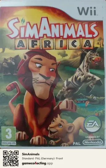 SimAnimals Nintendo Wii, Germany box front