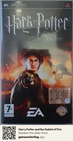 Harry Potter and the Goblet of Fire PlayStation Portable, Italy box front