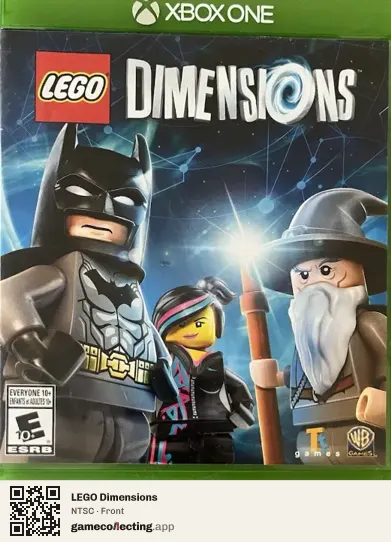 LEGO Dimensions Xbox One, NTSC box front