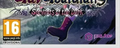 Gal Guardians: Servants of the Dark, the PEGI square on its front