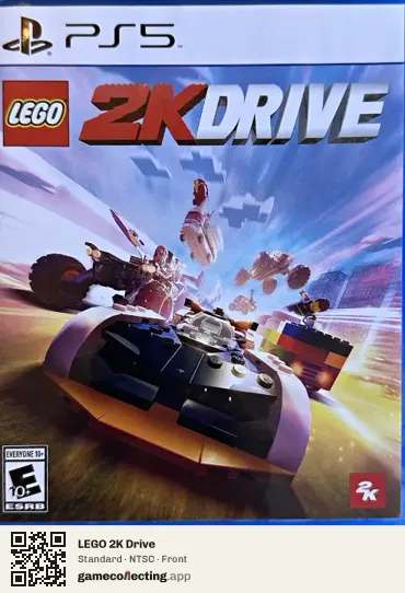 LEGO 2K Drive PlayStation 5, NTSC box front