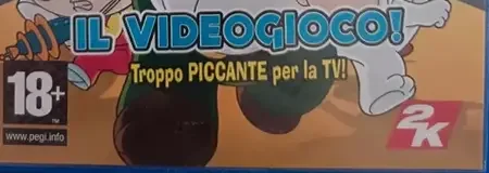 Family Guy Video Game!, the PEGI square on its front