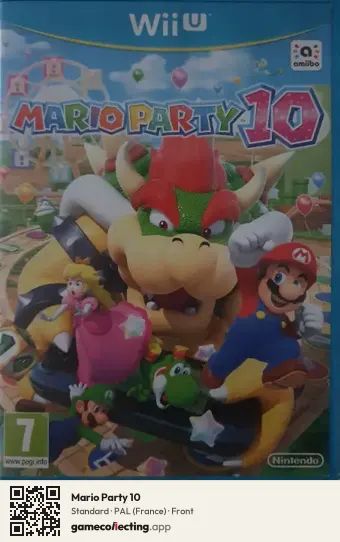 Mario Party 10 Nintendo Wii U, France box front