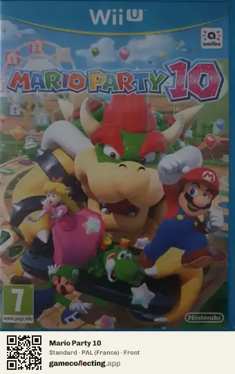 Mario Party 10 Nintendo Wii U, France box front