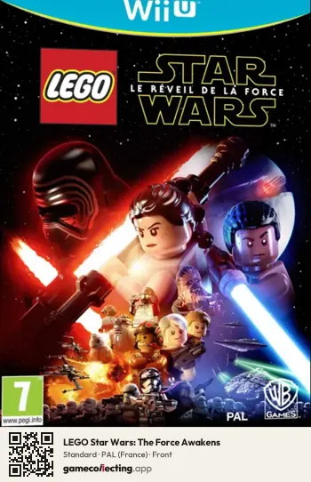 LEGO Star Wars: The Force Awakens Nintendo Wii U, France box front