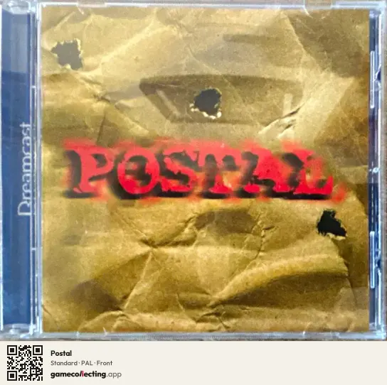 Postal Sega Dreamcast, PAL box front