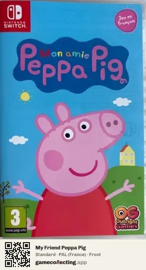 My Friend Peppa Pig Nintendo Switch, France box front