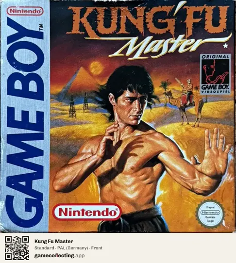 Kung Fu Master Game Boy, Germany box front