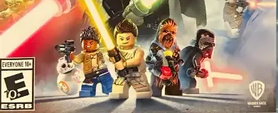 LEGO Star Wars: The Skywalker Saga, the ESRB box on its front