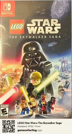 LEGO Star Wars: The Skywalker Saga Nintendo Switch, NTSC box front