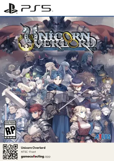 Unicorn Overlord PlayStation 5, NTSC box front