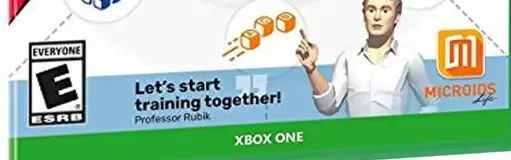 Professor Rubik's Brain Fitness, the ESRB box on its front