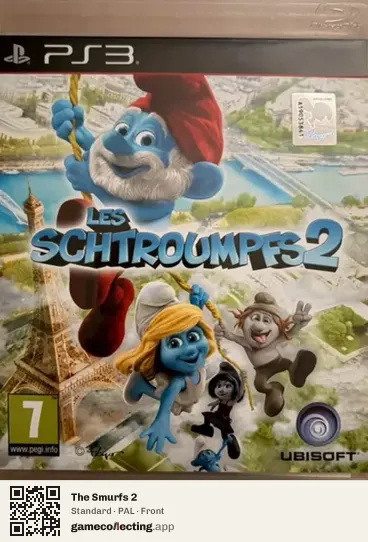 The Smurfs 2 PlayStation 3, PAL box front