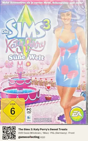 The Sims 3: Katy Perry's Sweet Treats Computer, Germany box front