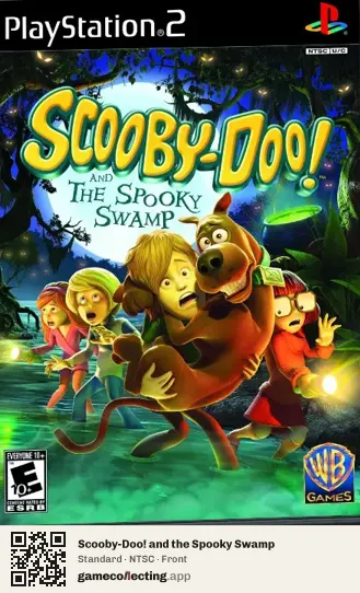 Scooby-Doo! and the Spooky Swamp PlayStation 2, NTSC box front