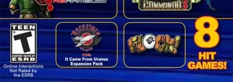 Capcom Digital Collection, the ESRB box on its front