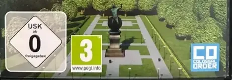 Cities: Skylines, the USK square on its front