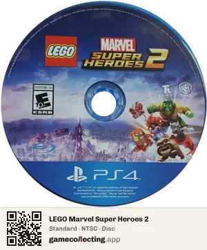 LEGO Marvel Super Heroes 2 PlayStation 4, NTSC disc