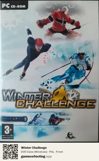 Winter Challenge Computer, PAL box front