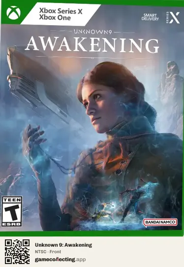 Unknown 9: Awakening Xbox Series X, NTSC box front
