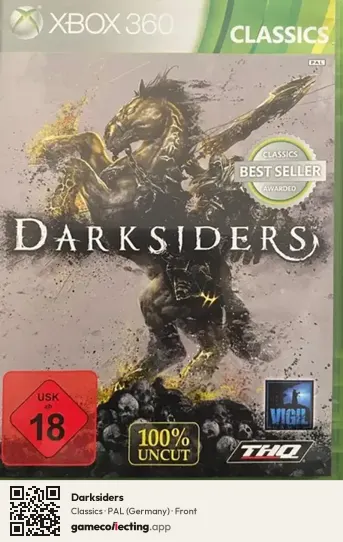 Darksiders Xbox 360, Germany box front