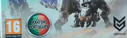 Horizon Zero Dawn, the PEGI square on its front