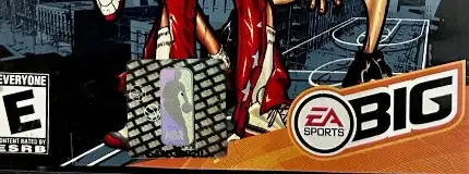 NBA Street Vol. 2, the ESRB box on its front