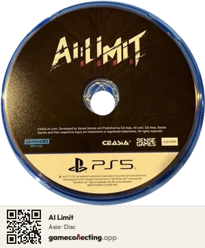 AI Limit PlayStation 5, Asia disc