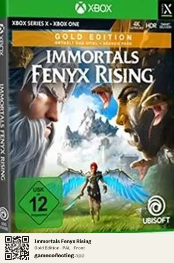 Immortals Fenyx Rising Xbox Series X, PAL box front