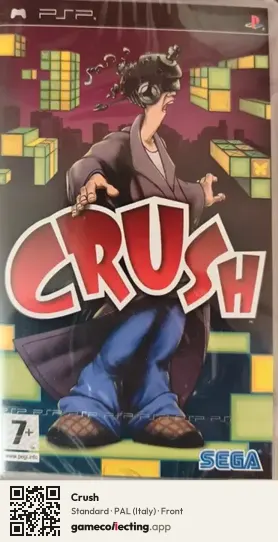 Crush PlayStation Portable, Italy box front