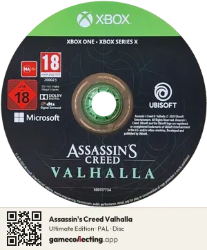 Assassin's Creed Valhalla Xbox One, PAL disc