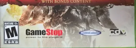 Divinity II: Ego Draconis, the ESRB box on its front