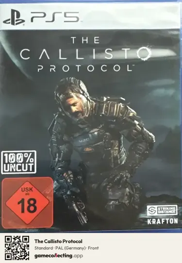 The Callisto Protocol PlayStation 5, Germany box front