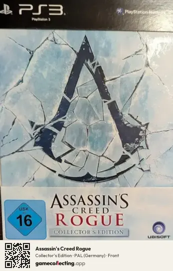 Assassin's Creed Rogue PlayStation 3, Germany box front