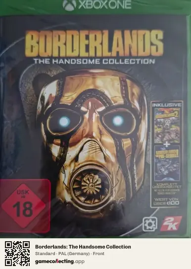 Borderlands: The Handsome Collection Xbox One, Germany box front