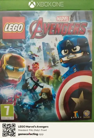 LEGO Marvel's Avengers Xbox One, Italy box front