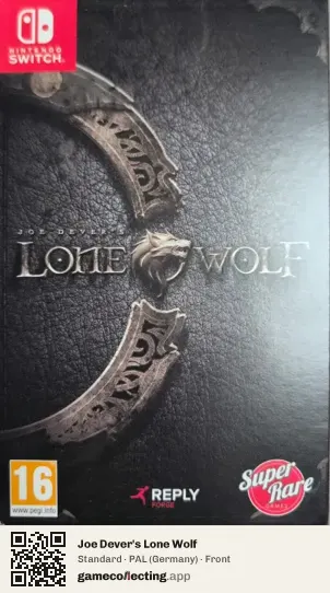 Joe Dever's Lone Wolf Nintendo Switch, Germany box front
