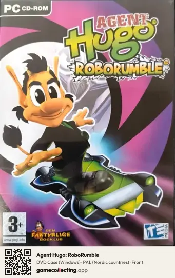 Agent Hugo: RoboRumble Computer, Nordic countries box front