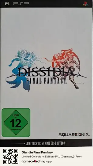 Dissidia Final Fantasy PlayStation Portable, Germany box front
