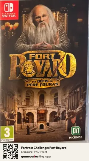 Fortress Challenge: Fort Boyard Nintendo Switch, PAL box front
