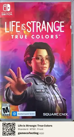 Life is Strange: True Colors Nintendo Switch, NTSC box front