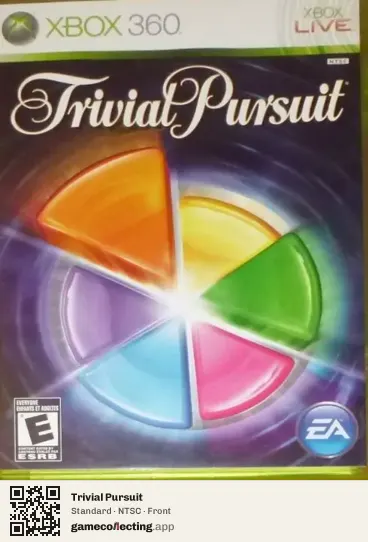 Trivial Pursuit Xbox 360, NTSC box front