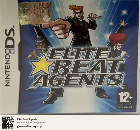 Elite Beat Agents Nintendo DS, Italy box front