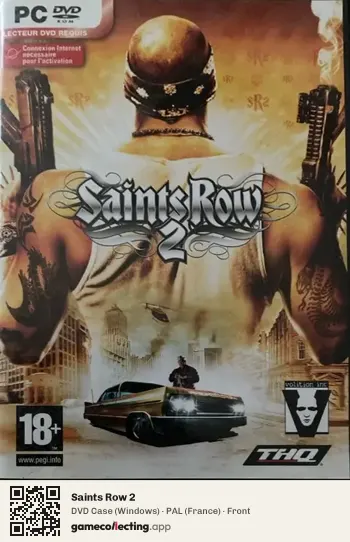 Saints Row 2 Computer, France box front