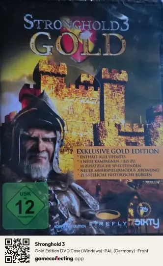 Stronghold 3 Computer, Germany box front