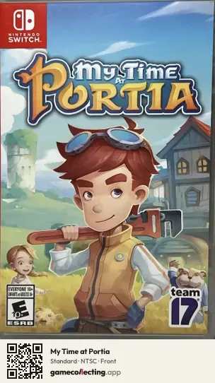 My Time at Portia Nintendo Switch, NTSC box front