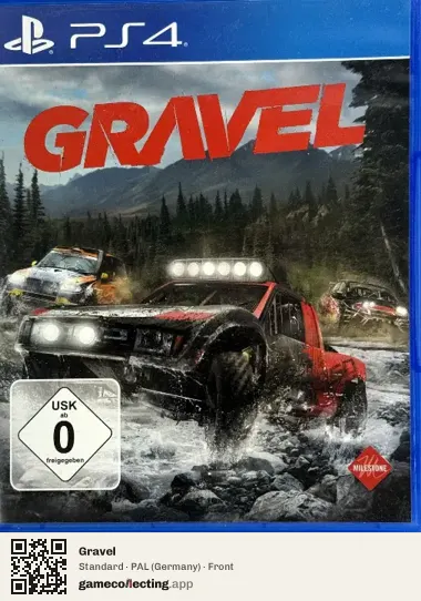Gravel PlayStation 4, Germany box front